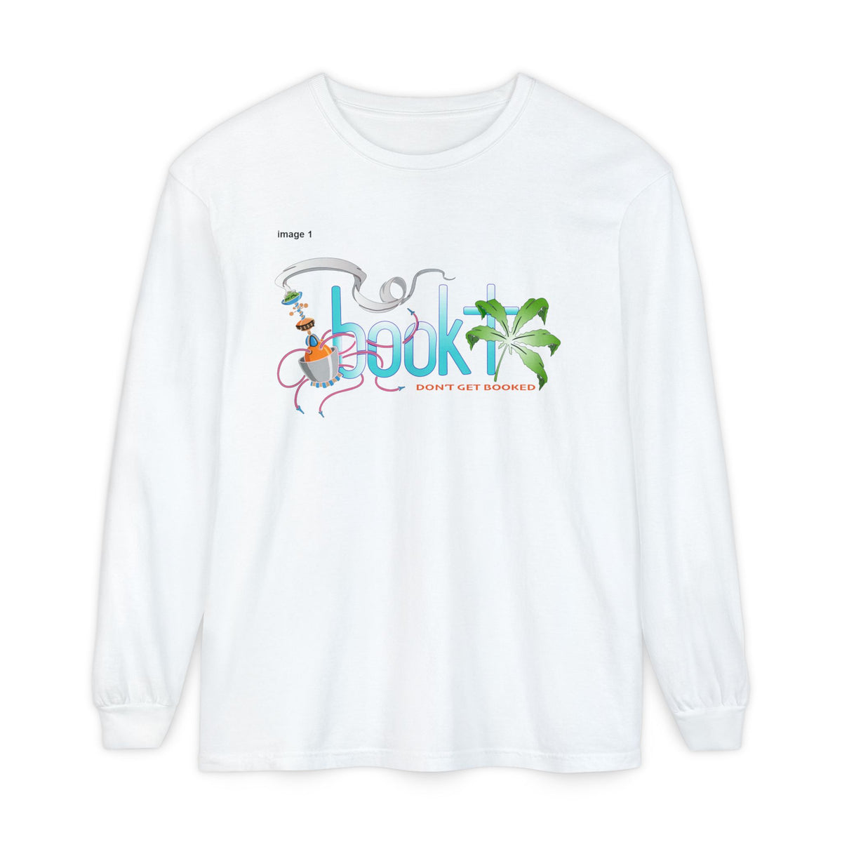Unisex Garment-dyed Long Sleeve T-Shirt